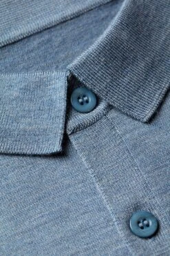 Joe Riva Buttons Short Sleeve Ice Blue -Kleding Winkel riva button iceblue 800x1200.2