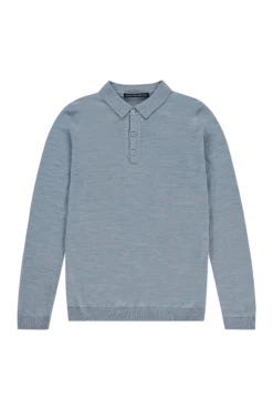 Riva Buttons Long Sleeve Hazy Blue 8 Riva Buttons Long Sleeve Hazy Blue -Kleding Winkel riva long sleeve buttons hazy blue