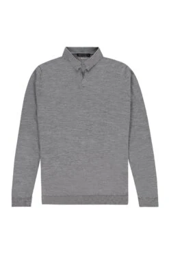 Joe Riva Long Sleeve Mid Grey -Kleding Winkel riva long sleeve mid grey