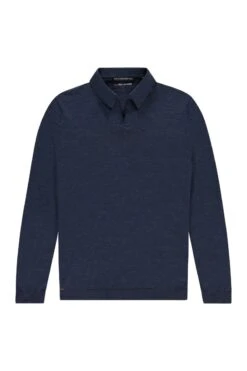 Joe Riva Long Sleeve Summernight Navy -Kleding Winkel riva long sleeve summernight blue 1