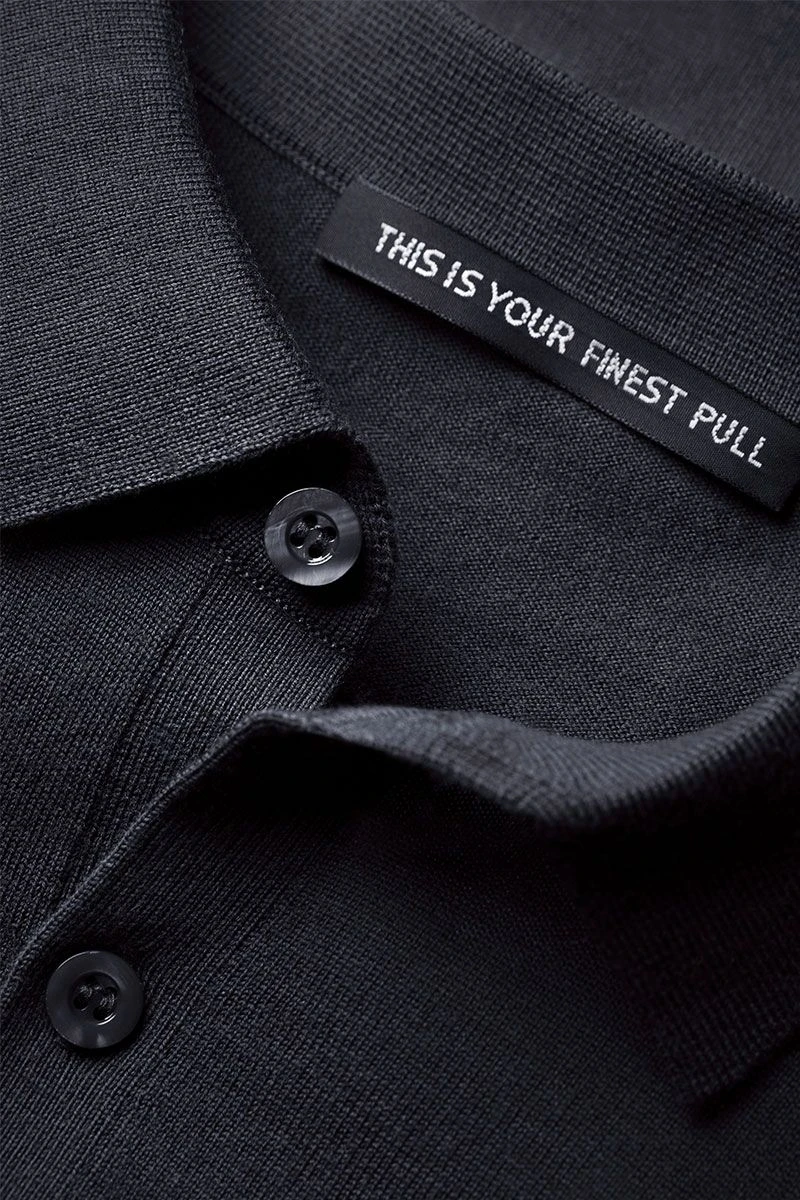 Riva Buttons Short Sleeve Blue Grey 4 Riva Buttons Short Sleeve Blue Grey - Afbeelding 4