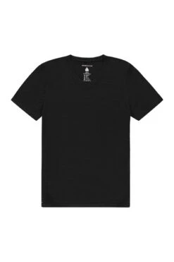 Joe Shirt V-neck Deep Black 11 Joe Shirt V-neck Deep Black -Kleding Winkel shirt v neck short sleeve deepblackkopie