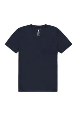 Joe Shirt V-neck Navy Blue -Kleding Winkel shirt v neck short sleeve navy