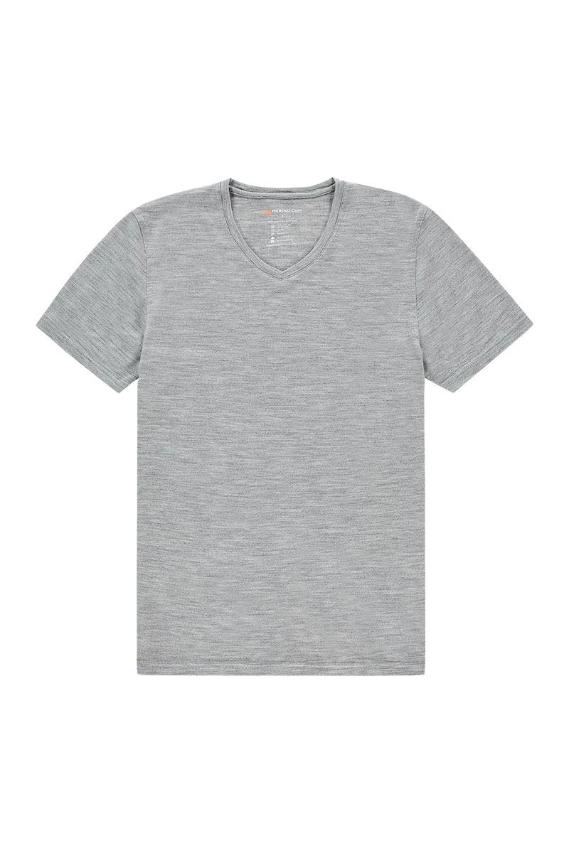 Joe Shirt V-neck Clear Grey 6 Joe Shirt V-neck Clear Grey - Afbeelding 6