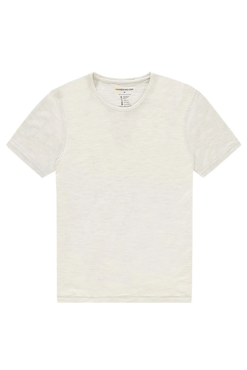 Joe Shirt Round Neck Sand White 3 Joe Shirt Round Neck Sand White - Afbeelding 3