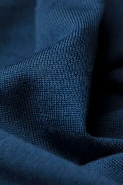 Joe Riva Long Sleeve Bright Navy -Kleding Winkel stof riva brightblue