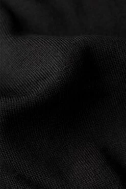 Riva Buttons Short Sleeve Deep Black -Kleding Winkel stof riva deepblack