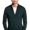 Riva Cardigan Zip Very Dark Green