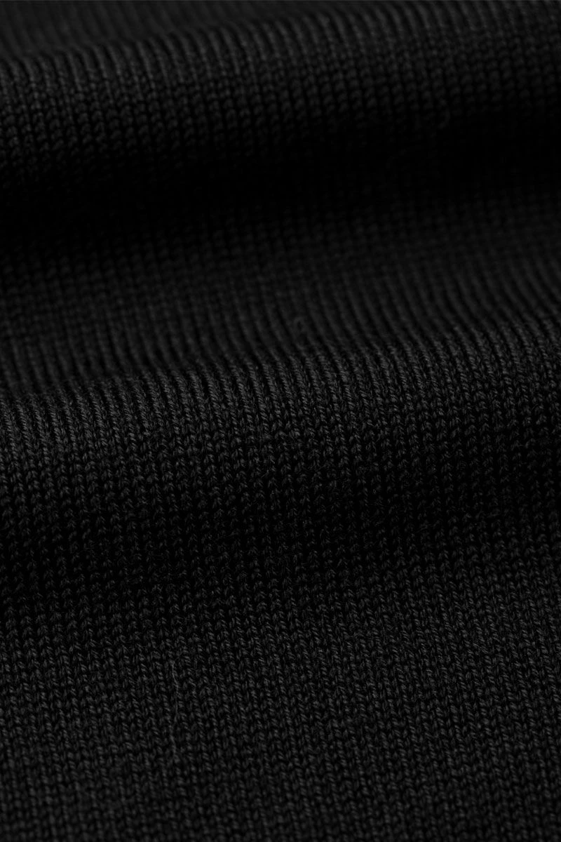 Joe Cardigan 2-Way Zip Deep Black 6 Joe Cardigan 2-Way Zip Deep Black - Afbeelding 6