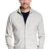 Joe Cardigan 2-Way Zip Dover Grey