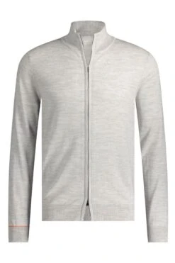 Joe Cardigan 2-Way Zip Dover Grey -Kleding Winkel twowayzip dovergrey exposar