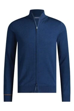 Joe Cardigan 2-Way Zip New Navy -Kleding Winkel twowayzip newnavy exposar