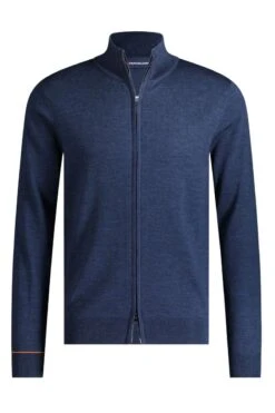 Joe Cardigan 2-Way Zip Summernight Navy -Kleding Winkel twowayzip summernightnavy exposar