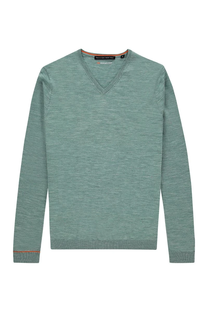 Joe V-Neck Antique Mint 3 Joe V-Neck Antique Mint - Afbeelding 3