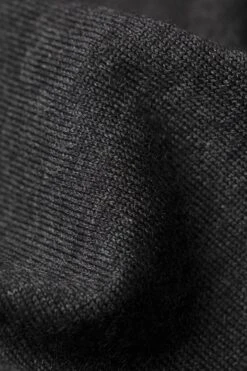 Joe V-neck Antracite Grey 7 Joe V-neck Antracite Grey -Kleding Winkel v neck deepantra detail02