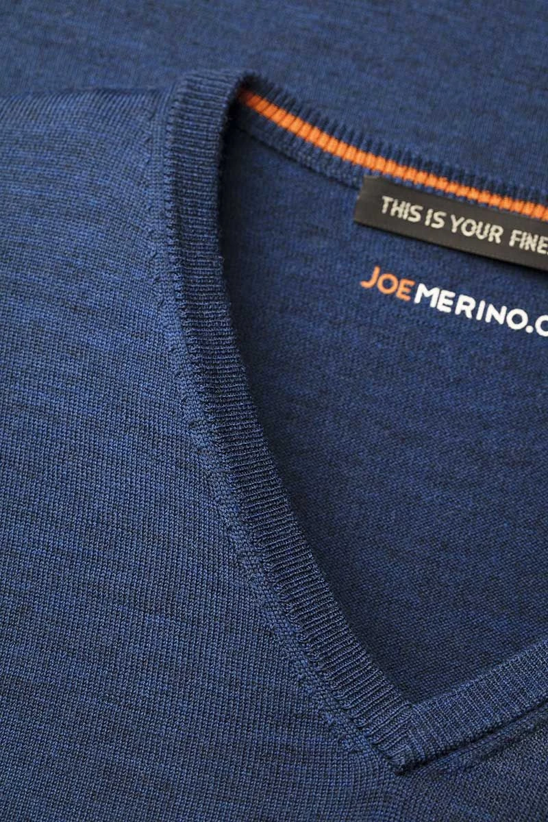 Joe V-Neck New Navy 4 Joe V-Neck New Navy - Afbeelding 4