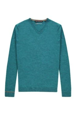 Joe V-Neck Petrol Bay 7 Joe V-Neck Petrol Bay -Kleding Winkel v neck petrolbay