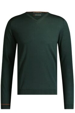 Joe V-Neck Very Dark Green -Kleding Winkel v neck verydarkgreen exposar web