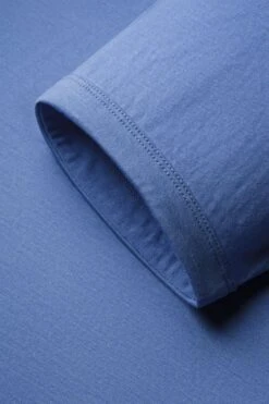 Shirt Polo Short Sleeve Valencia Blue -Kleding Winkel valencia blue mouwtje web 1