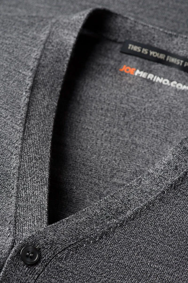 Joe Vest Grey Charcoal 3 Joe Vest Grey Charcoal - Afbeelding 3