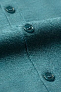 Joe Vest Petrol Bay -Kleding Winkel vest petrol bay knopen web