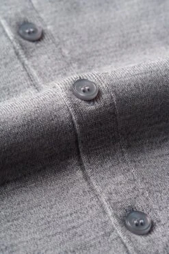 Joe Vest Silver Grey -Kleding Winkel vest silver grey knopen web