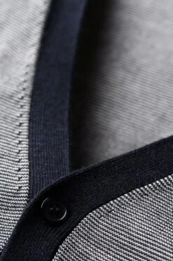 Joe Vest Stripes Blue -Kleding Winkel vest stripes hals web