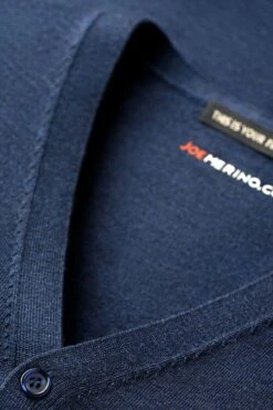 Joe Vest Summernight Navy -Kleding Winkel vest summernight navy hals web