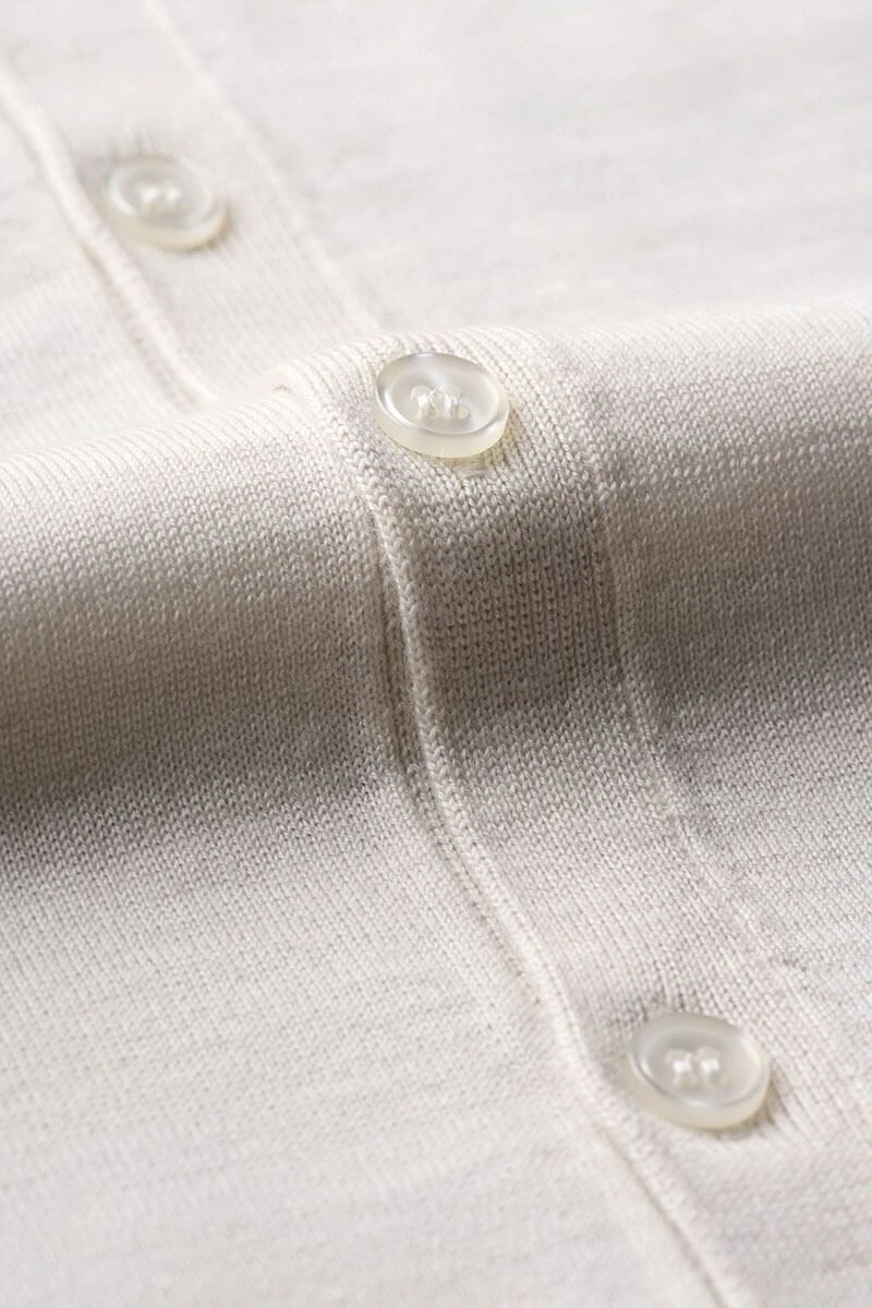 Joe Vest Wool White 5 Joe Vest Wool White - Afbeelding 5