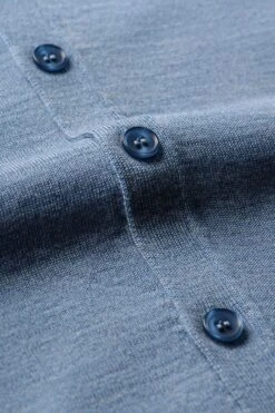 Joe Vest Ice Blue -Kleding Winkel vest ice blue knopen web