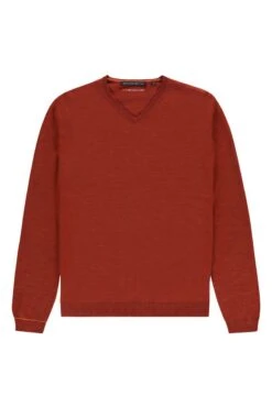 Joe V-neck Extra Long Copper Canyon -Kleding Winkel vn el cc