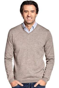 Joe Yak V-Neck Natural